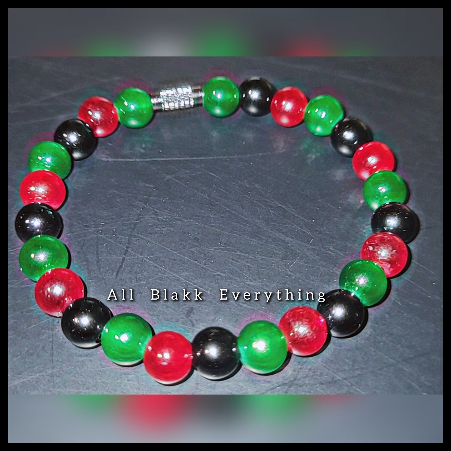 All Blakk Everything Handmade Beaded Bracelets