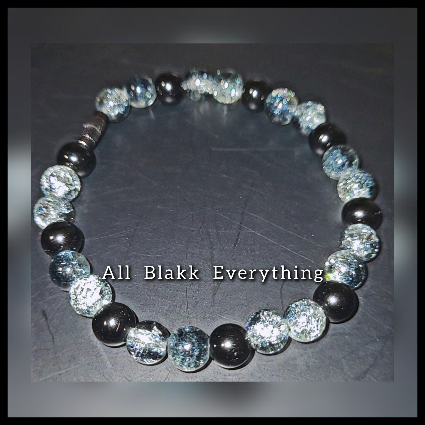 All Blakk Everything Handmade Beaded Bracelets