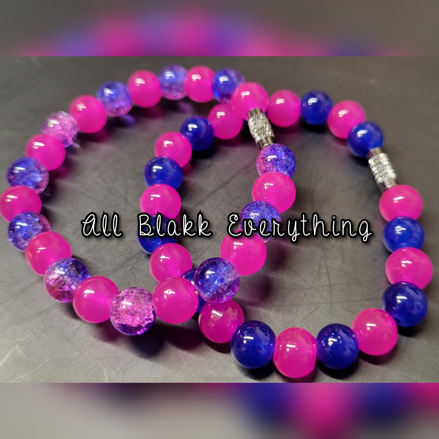 All Blakk Everything Handmade Beaded Bracelets