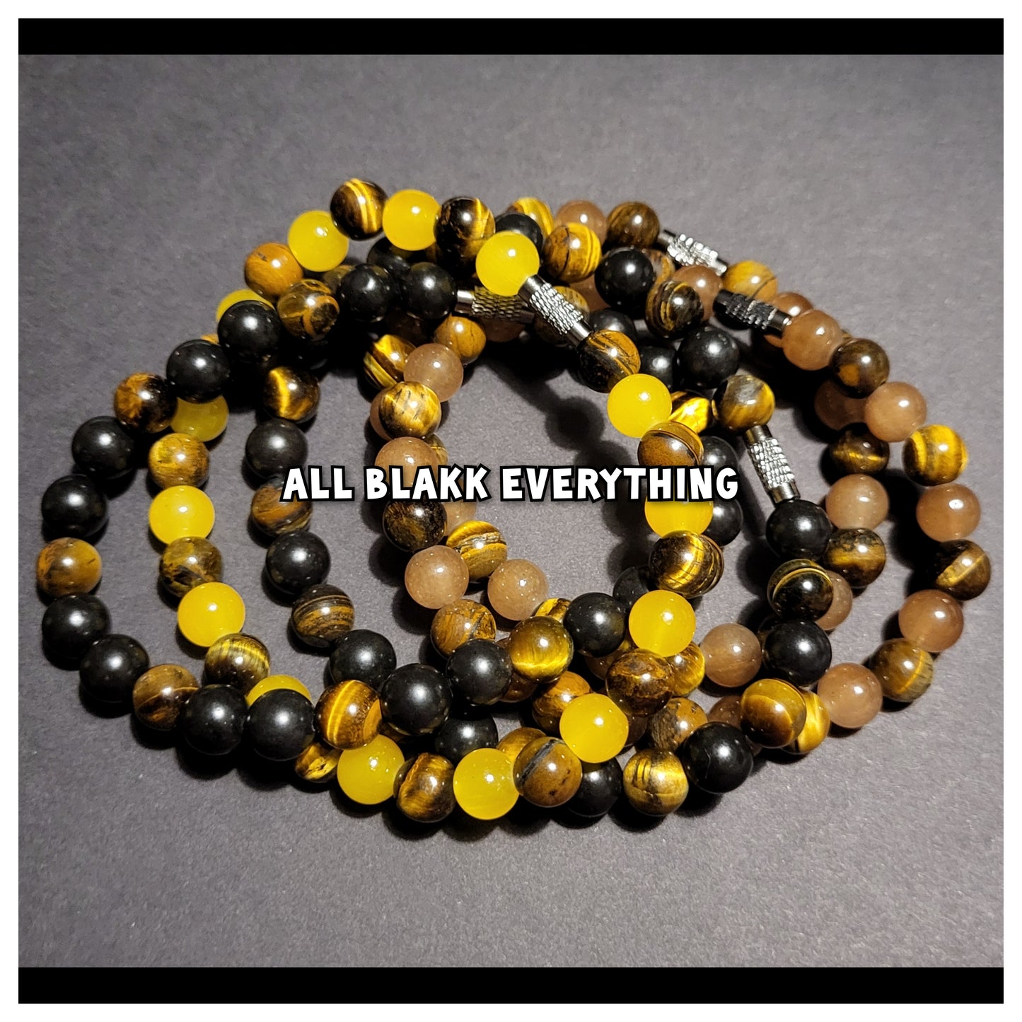 All Blakk Everything Handmade Beaded Bracelets