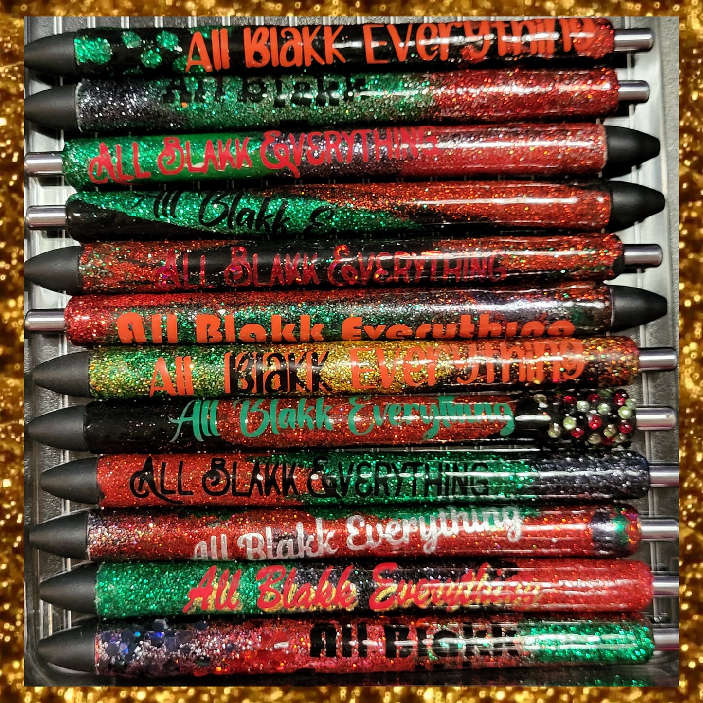 All Blakk Everything Forever Pen